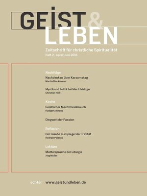cover image of Geist & Leben 2/2018